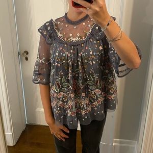 NEW needle & thread blouse